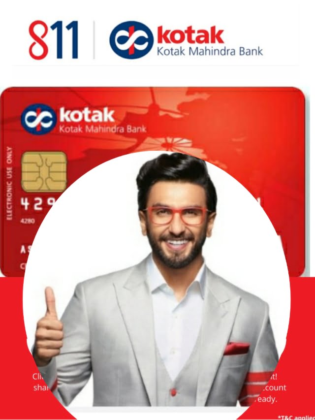 Best Zero Balance Saving Account [Kotak 811] Open Injust 5 munite