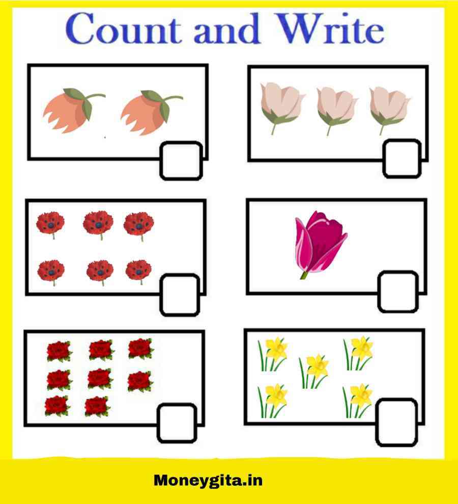 Worksheet for nursery class pdf free download