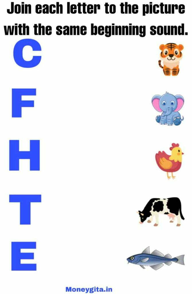 Worksheet for nursery class pdf free download