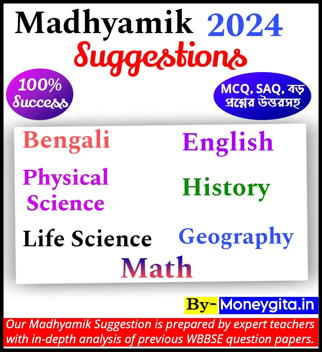 Madhyamik Suggestion 2024