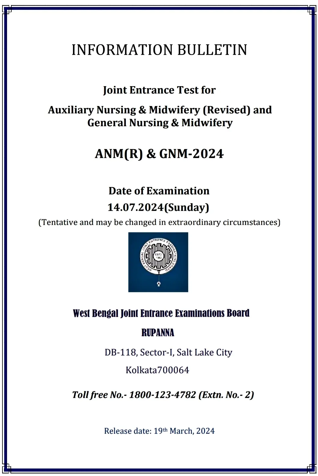 ANM GNM 2024 Information Bulletin