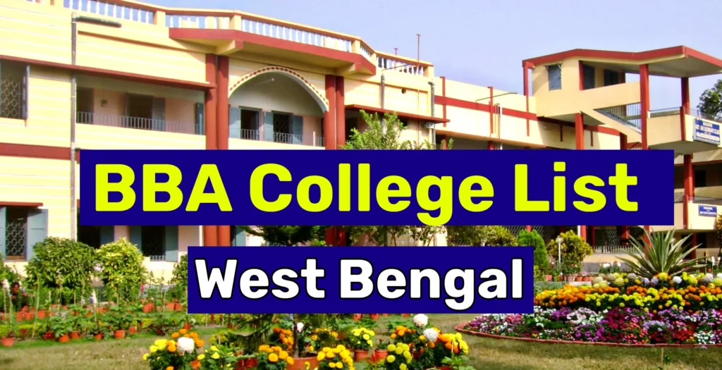 Govt. BBA College List in West Bengal