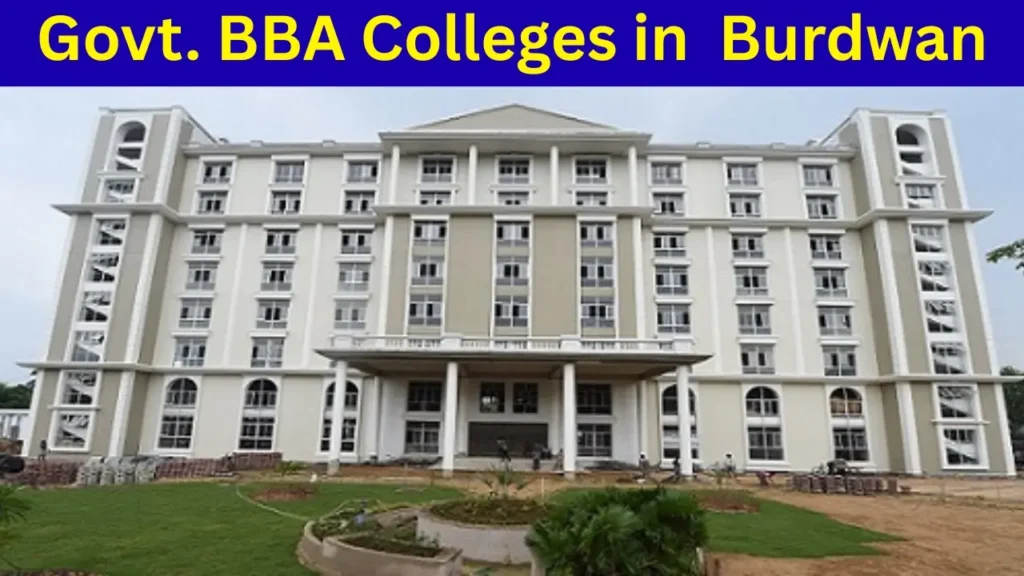 BBA Colleges in Burdwan