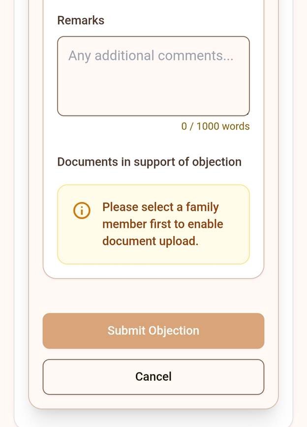 annapurna objection form https://socialregistry.wb.gov.in/citizen/